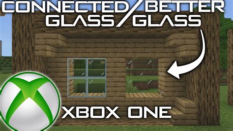 How To Get Connected Glass In Minecraft Bedrock Edition - Glass Door Ideas