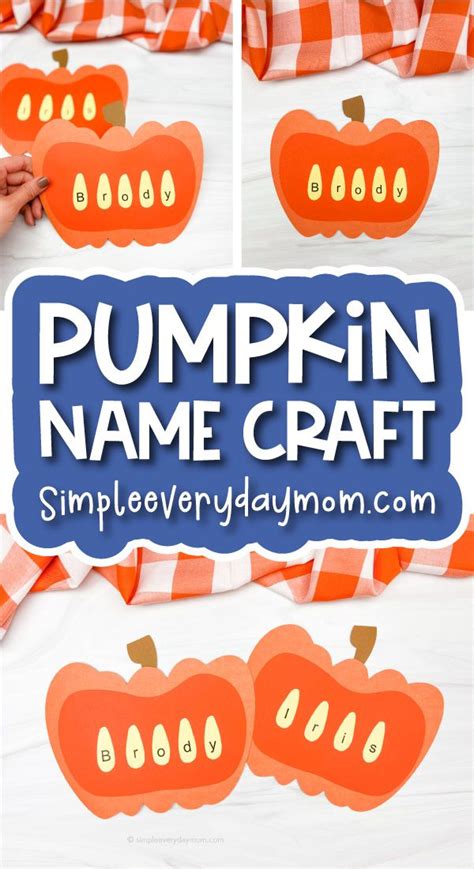Pumpkin preschool crafts – Artofit