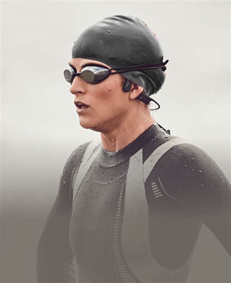 Shokz OpenSwim Bone Conduction Wireless Headphones IP68 Waterproof ...