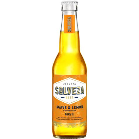 Solveza | Solveza Agave & Lemon Filtered Blonde Beer, 6% alc., 0.33L ...