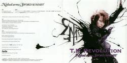 Naked Arms SWORD SUMMIT T M Revolution Animation Version Limited
