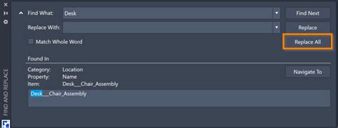 find  replace