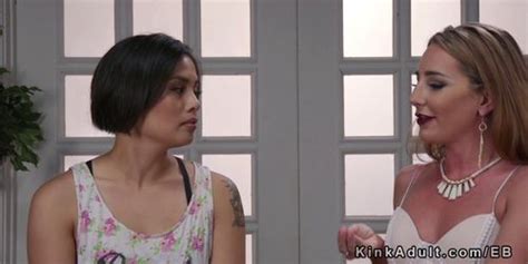 Lesbian Asian Masseuse And Client Anal Toying Savannah Fox Milcah