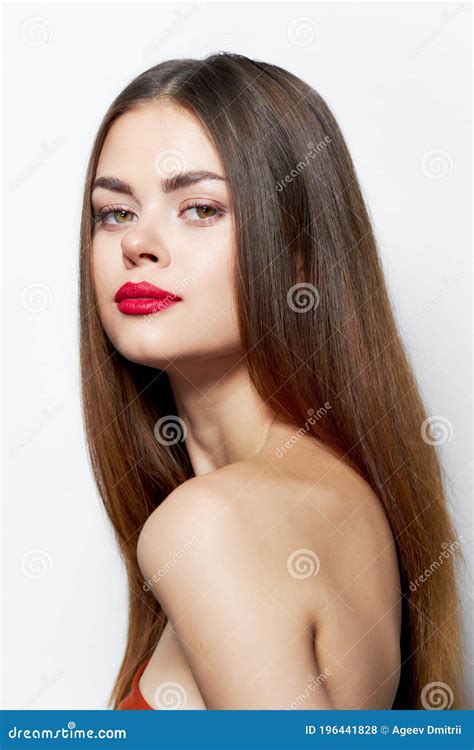 Woman Naked Back Body Care Stock Photo Image Of Fresh 196441828