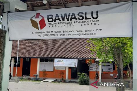 Bawaslu Bantul Diy Minta Peserta Pemilu Patuhi Aturan Kampanye Antara