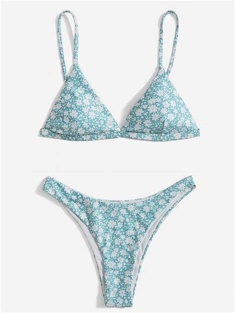 Random Floral Print Bikini Swimsuit For Sale Australia New Collection Online SHEIN Australia