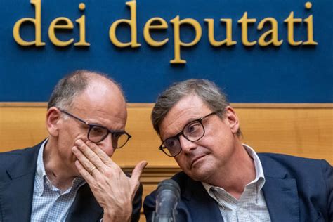 Elezioni Azione rompe con il Pd Letta Calenda così aiuta la destra