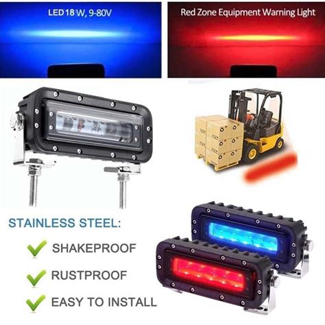 Forklift Red Blue Halo Zone Lights Manufacturer And Factory