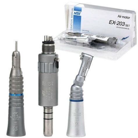 NSK EX Series Low Speed NSK Dental Handpiece Kit EX 203C Set E Type