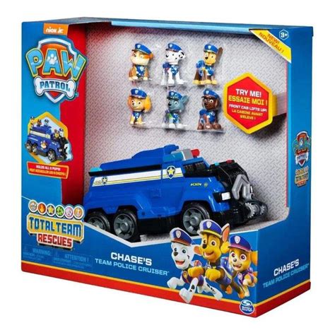 Caminhao Chase Patrulha Canina - Caminhao De Policia Patrulha Canina Com Equipe Com 6 Filhotes Chase ...