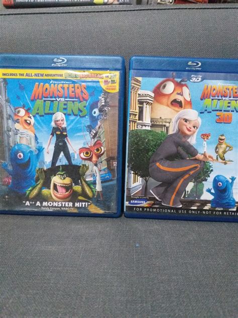 Monsters Vs Aliens Hobbies Toys Music Media Cds Dvds On Carousell