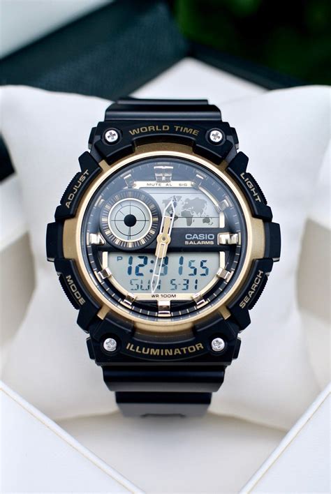 Casio World Time Aeq 200w 9avdf Phongwatch