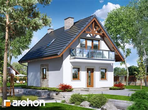 Dom w sasankach A | Minihaus, Haus, Projekte