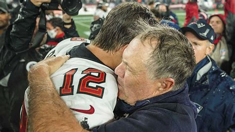 Tom Brady And Bill Belichick Share Short Hug After Patriots Vs Bucs Marca