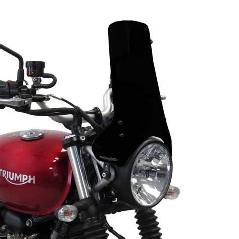 Powerbronze High Naked Solid Black Screen Triumph Scrambler