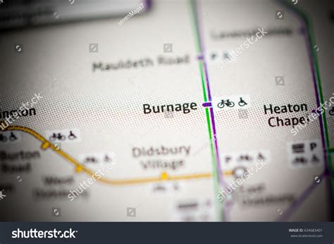 Burnage Station Manchester Metro Map Stock Photo 634683401 | Shutterstock