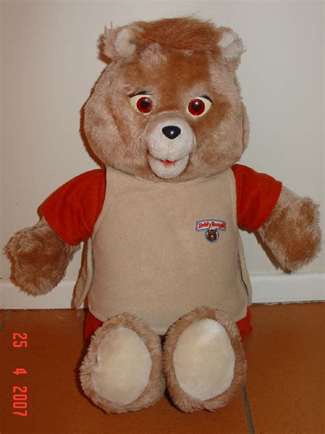 Teddy Ruxpin I Was Totally 100 In Love With My Teddy Ruxpin Doll He Was Awesome I Miss Him