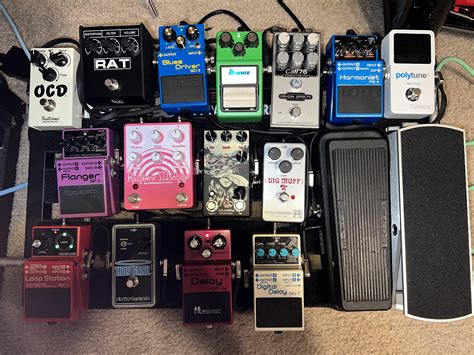 State of the board. I’m officially done! : r/guitarpedals