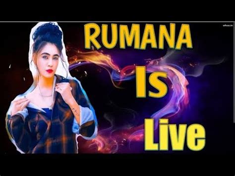 Rumana Is Live Playing With Subscriber S Rumana Gaming Free Fire