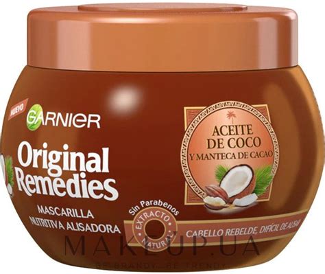 Garnier Original Remedies Nourishing Straightening Hair Mask With ...