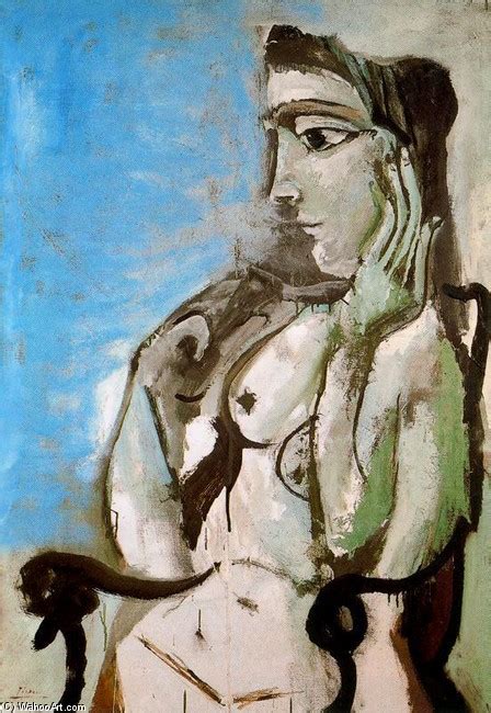 Buy Museum Art Reproductions Naked Woman In An Armchair By Pablo Picasso Inspired By 1881
