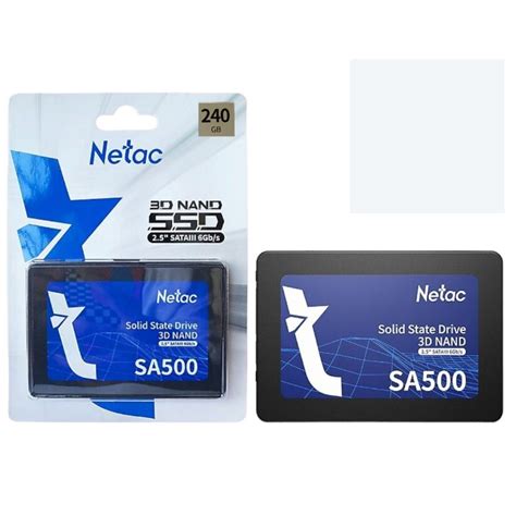 240GB SSD NETAC SA500 (NEW PACKED WITH 1 YEAR WARRANTY)