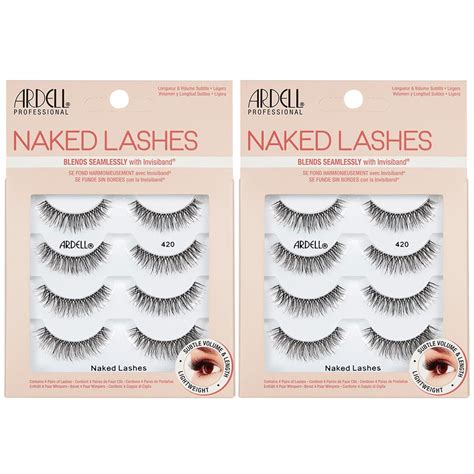 Amazon Ardell Naked Strip Lashes Soft Lightweight Fibers Natural Look Comfortable