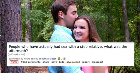 Reddit Users Share Their Step Sibling Sex Stories EBaum S World
