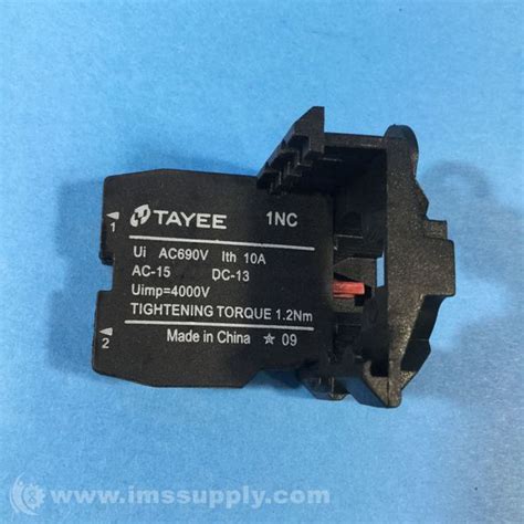 Shanghai Tayee Electric LA42 Emergency Stop Switch - IMS Supply
