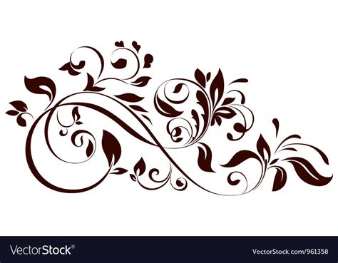 Floral Ornaments Svg Svg File For Silhouette