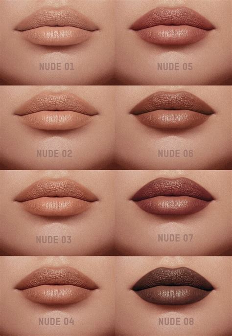 KKW Beauty Nude Lipsticks KKWBEAUTY Lipstick On Brown Skin Lipstick For Fair Skin Dark