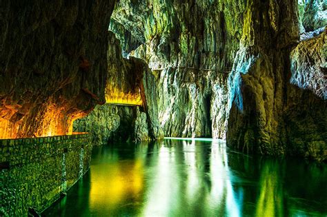 awe inspiring caves  europe