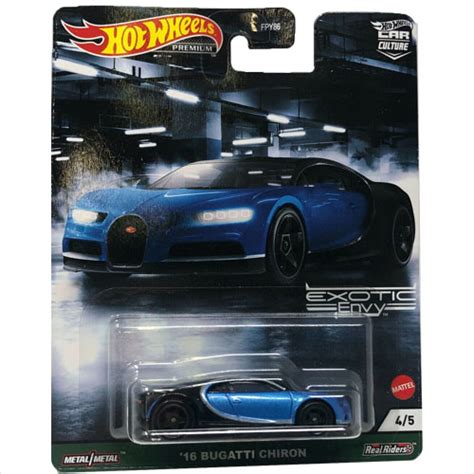 Hot Wheels Exotic Envy Bugatti Chiron Price Guide