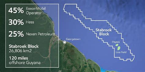 Offshore Guyana Liza Oil Field And Other Potential Developments In The