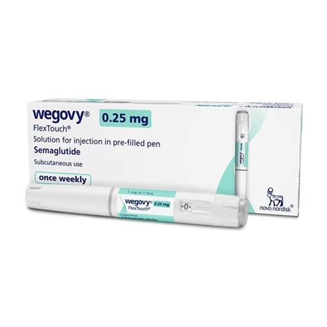 wegovy  mg  pre filled   ml