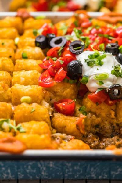 Mexican Tater Tot Casserole Recipe The Cookie Rookie® Video