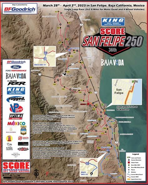 2023 Score San Felipe 250 Page 9 Race Dezert