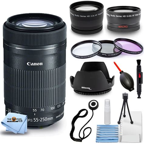 Canon EF-S 55-250mm f/4-5.6 IS Telephoto Zoom Lens for SLR Cameras
