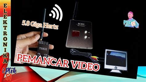VIDEO TRANSMITTER TS832 RECEIVER RC832 freq.5,8Ghz - YouTube