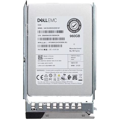 Dell Nfdv Gb Sata Gbps Read Intensive Dwpd In Hot Plug Ssd