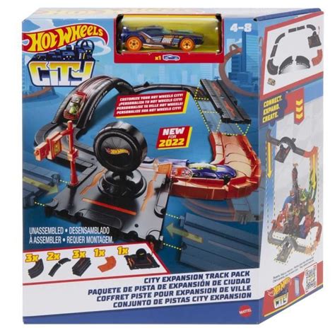 Hot Wheels City Hdn Piste De Jouet Lectrique Cdiscount Jeux Jouets