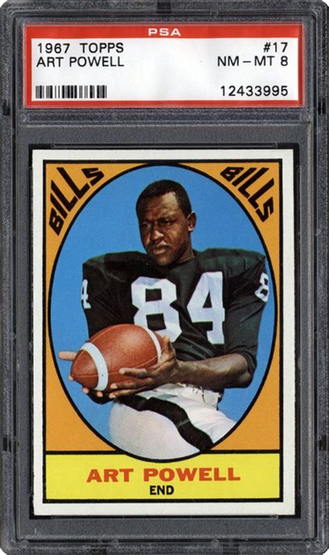 1967 Topps Art Powell Psa Cardfacts®