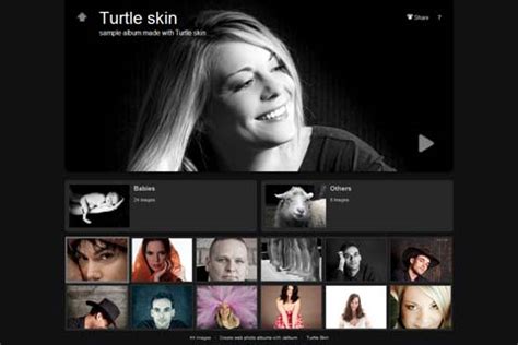 how to create an online photo album