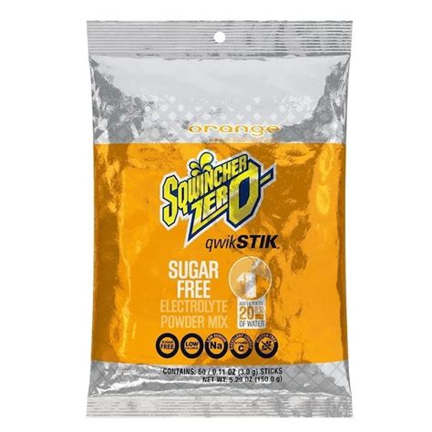 Kent Precision Sqwincher Qwik Stik ZERO Series Drink Mix, Sugar-Free ...
