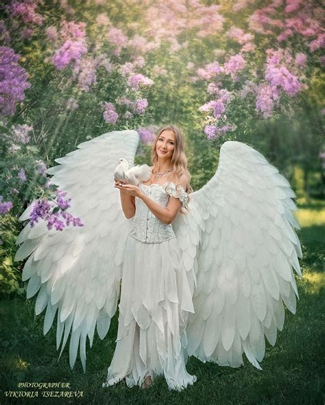 Angel Wings Angel Wings Costume White Angel Wings Wings C Inspire Uplift Artofit