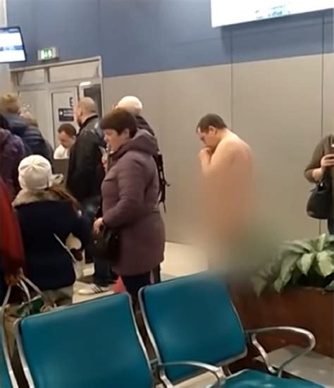 Man Arrested At Moscow Airport After Trying To Board Plane Naked