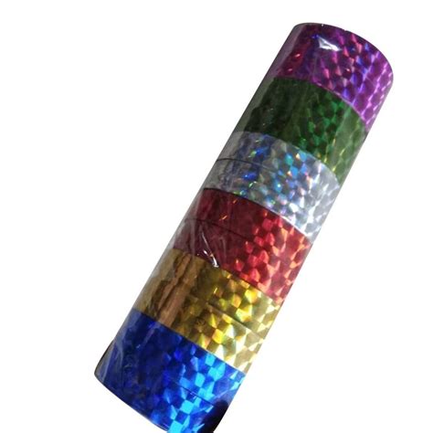 PVC Holographic Tape 18 Micron Single Sided At Rs 25 Roll In New