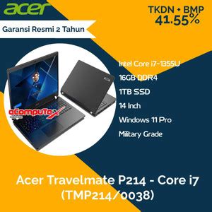 Jual Laptop Acer Travelmate P Core I Tmp I Gb Tb