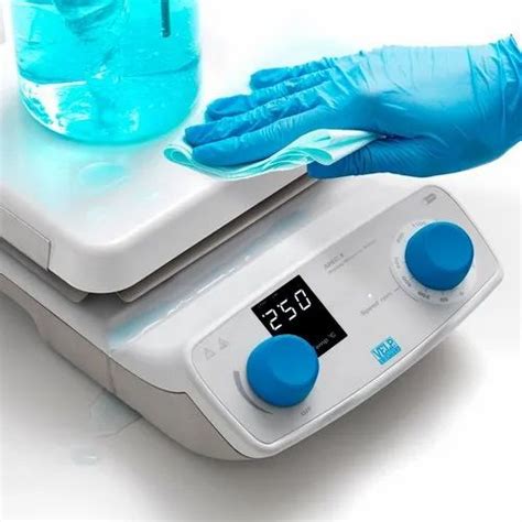 Ceramic Hot Plate Magnetic Stirrer With Probe Arec X Digital Velp At Piece Laboratory