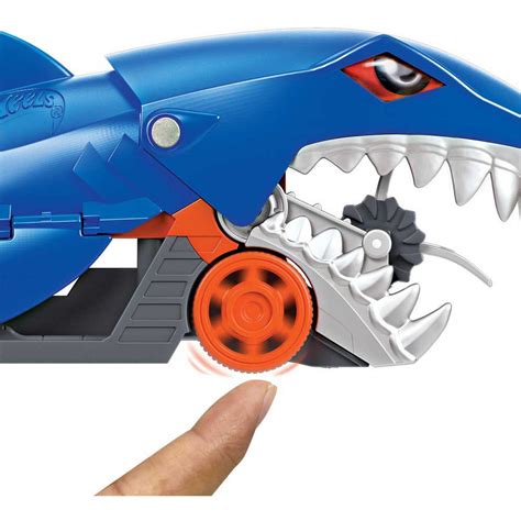 Hot Wheels Shark Chomp Transporter Playset Multicolor Kidinn